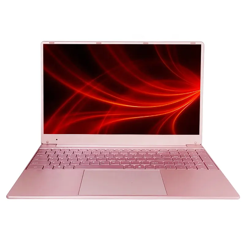 Gemini Lake j4105 J4125 DDR4-mini ordenador portátil rosa de 15,6 pulgadas, Ordenador de oficina, 8GB, 512GB, para videojuegos, venta al por mayor