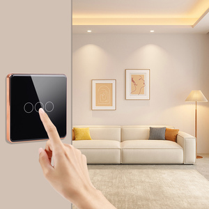 Touchmi EU 1/2/3/4G TuyaスマートスイッチライトAlexaVoiceリモートコントロールカーブエッジガラスウォールワイヤレスWiFi電気スイッチ - Product Image 2