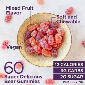 Oem תווית פרטית 8-in-1 גומות פטריות מכילים ashwagandha עבור מרגיע וממריצים חסינות - Product Image 2