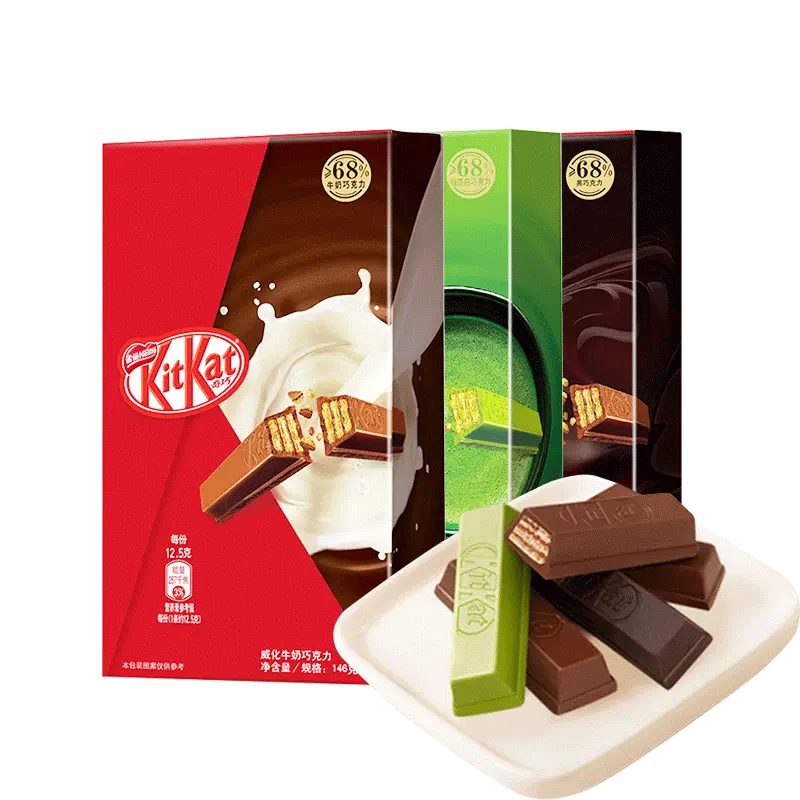 Kitkat Wafer cioccolato Matcha di alta qualità al latte cioccolato fondente aromi barrette di cioccolato