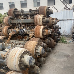 二手拖车桥12吨13吨<span class=keywords><strong>Bpw</strong></span>品牌Hj品牌Fuwa品牌二手拖车桥