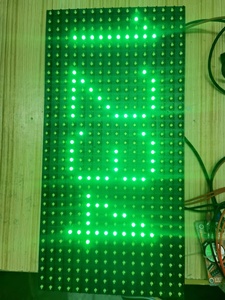 Modulo display a led per esterni P10 SMD colore verde - Product Image 5