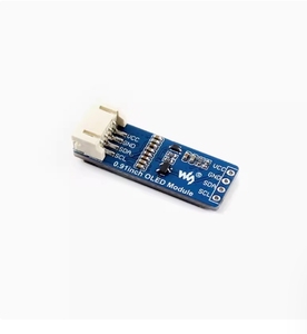0,91 Zoll 128 32 Blue OLED-Anzeige modul mit serieller I2C/IIC-Schnitts telle