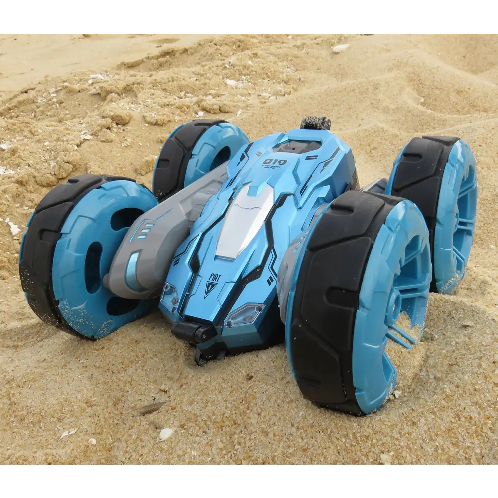 गर्म बेचने 360 डिग्री फ्लिप डबल पक्षीय घूर्णन Tumbling आर सी स्टंट कार 4WD राक्षस ट्रक खिलौने बच्चों के लिए