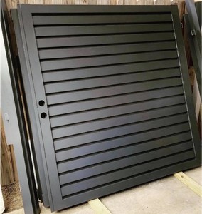 Feritoie fisse per esterni con telaio in alluminio per porte con feritoie per finestre