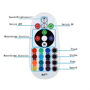 RF 24 ключа Rgb светодиодный контроллер программируемый AC230V пульт дистанционного RGB светодиодный контроллер для высокого напряжения гибкий RGB полосы света - Product Image 6