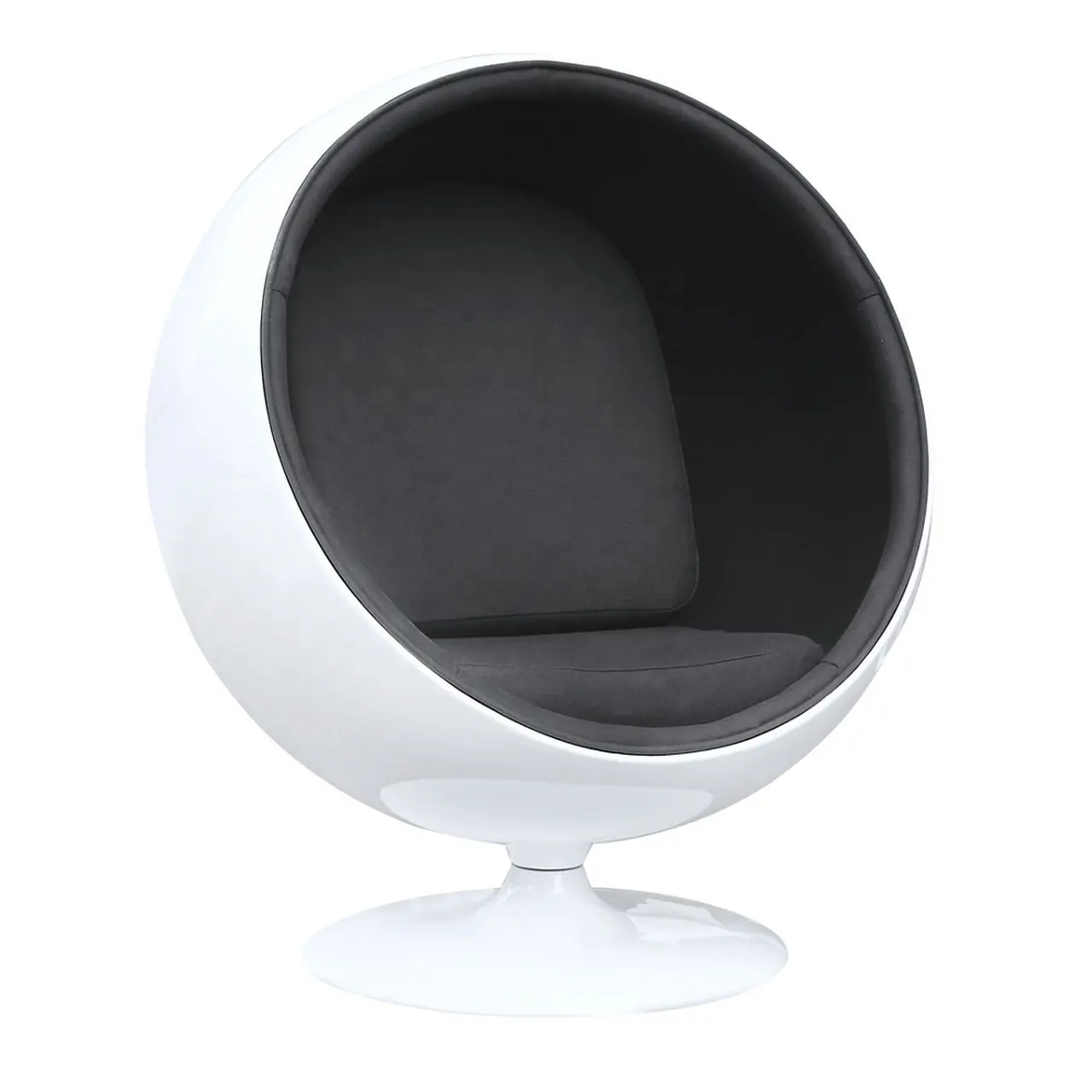 Modern Lounge Furniture Home Hotel Ball Chair Leisure Egg Chair Swing Qualquer Cor Almofada