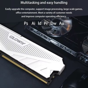 Gloway RAM Desktop Computer Memory Stick Desktop Weiß DDR5 32GB 5600MHz DIMM Cl46 Xmp Dual Memory Package - Product Image 2