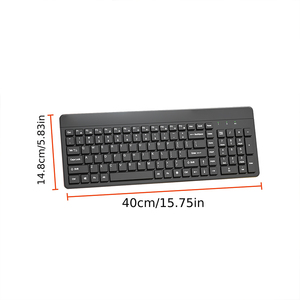 Instrumento conectado combinado de teclado y ratón de sensibilidad inalámbrica 2,4G para computadora - Product Image 3
