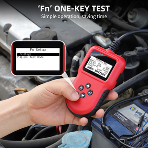12V CCA 220AH otomotiv yükü pil Test cihazı dijital analiz cihazı araba/tekne/motosiklet için kötü hücre Test aracı - Product Image 5