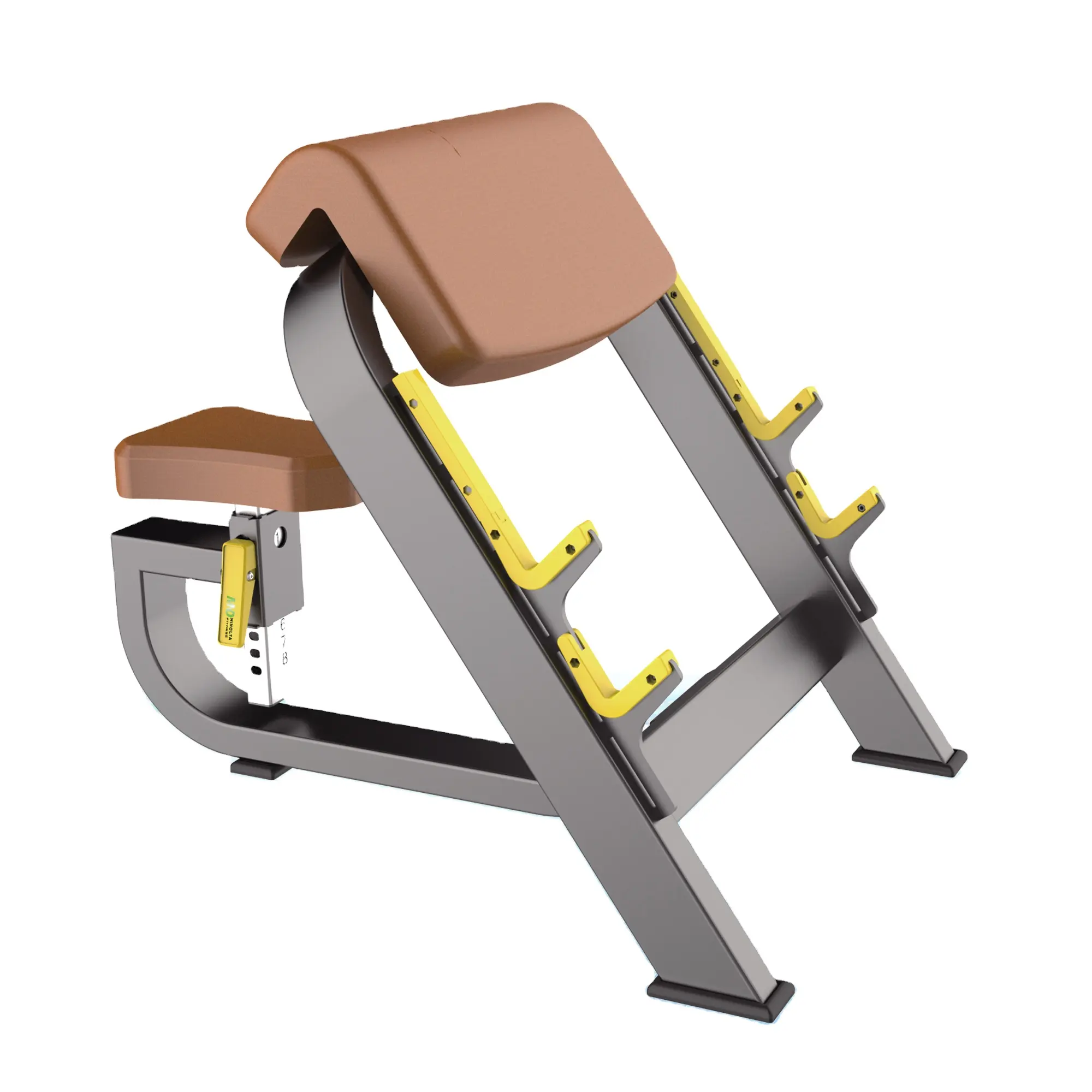 Hersteller von Fitness geräten MND FITNESS Preacher Curl Bench für Bodybuilding-Fitness geräte