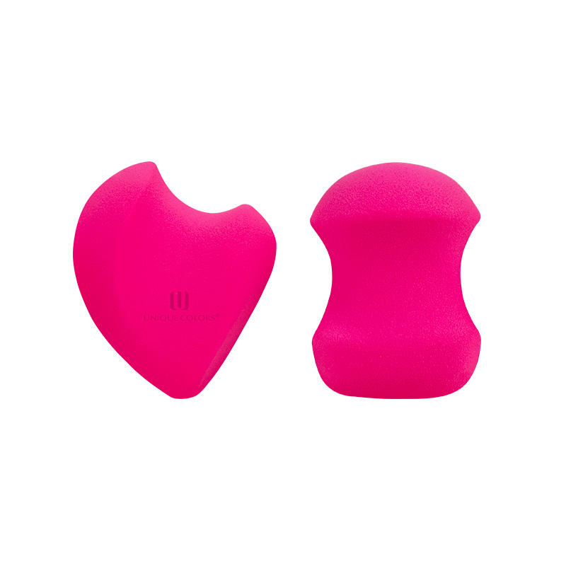 ฟองน้ำแต่งหน้าสีแดงกุหลาบ