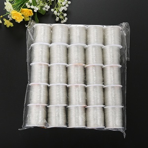 0.4-1.0mm 100m/roll Big DIY <strong>Elastic</strong> Crystal Line Bracelet Fish Wire Jewelry Cord Transparent Beading Rope <strong>String</strong> Thread - Product Image 3
