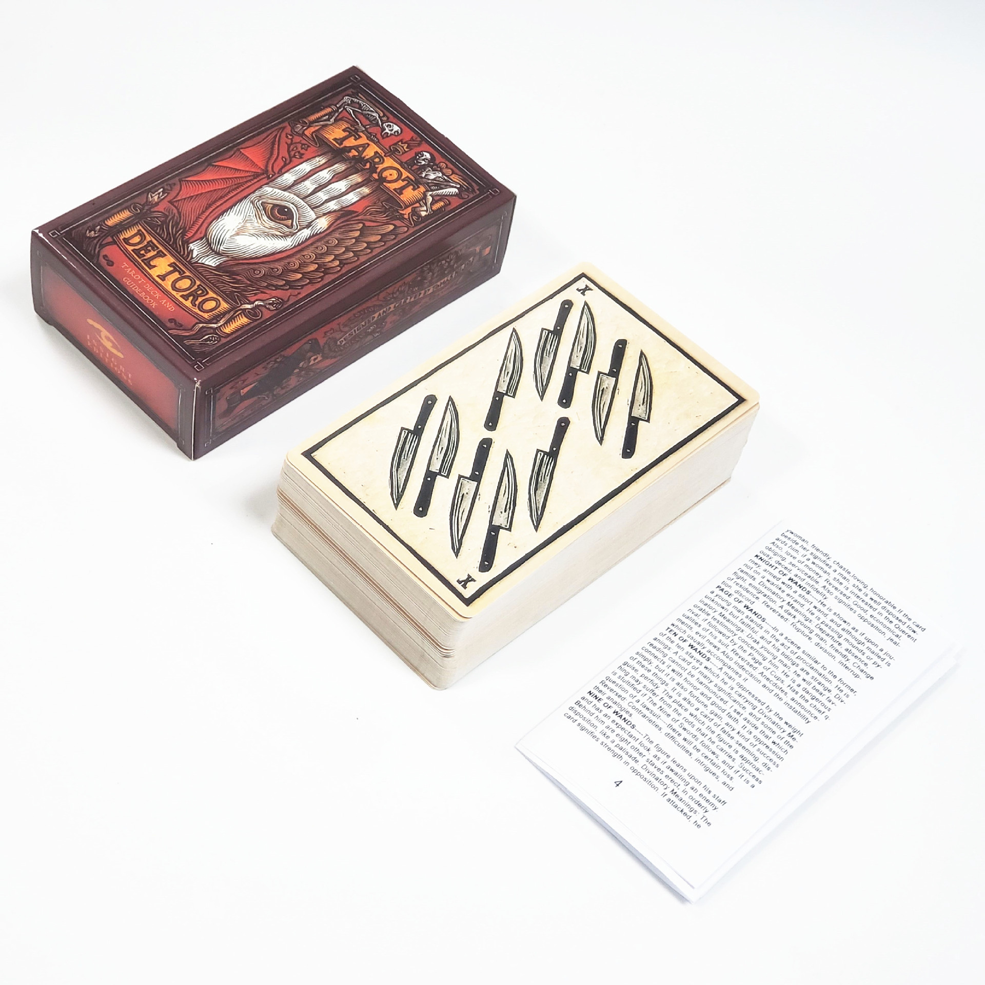 Del tarot 12X7cm
