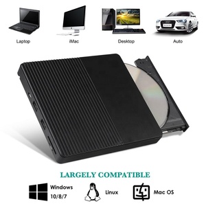 External <strong>CD</strong> Drive USB 3.0 Portable <strong>CD</strong>/DVD +/-RW Drive Slim DVD/<strong>CD</strong> <strong>ROM</strong> Rewriter Burner Compatible with Laptop Desktop <strong>PC</strong> TYPE C - Product Image 4