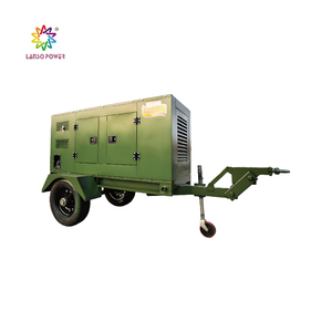 LANGSHUO güç Ricardo motor küçük taşınabilir jeneratör römork 20kw 25kva tekerlekli dizel jeneratör seti - Product Image 6
