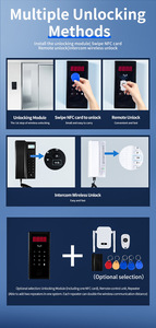 Sistema de intercomunicación inalámbrico Anjielo Smart Home Control DE ACCESO Intercomunicador residencial para el hogar puede ser de hasta 9999 hogares - Product Image 5