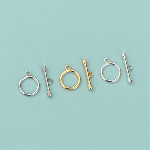 925纯银肘克扣，用于珠宝制作 - Product Image 5