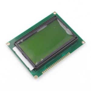 Arduino projeleri için mavi yeşil aydınlatmalı 12864 128x64 LCD ekran modülü