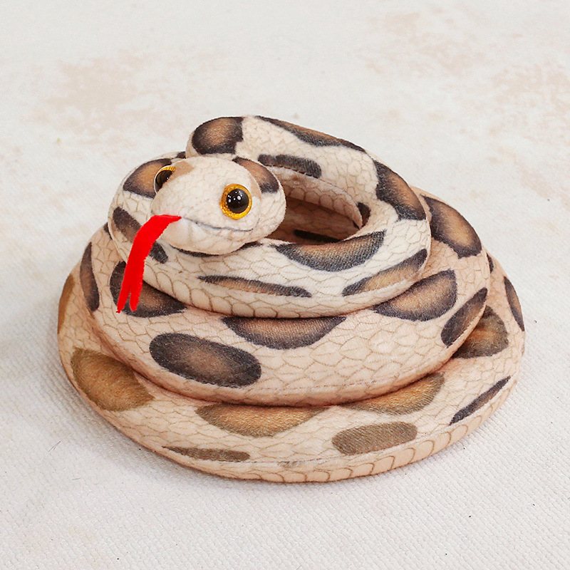 การจำลองจุดสีน้ำตาลของงูพิษ