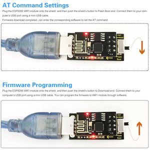 USB a ESP-01S ESP8266 WIFI Modulo Programmatore Adattatore per Porta Seriale