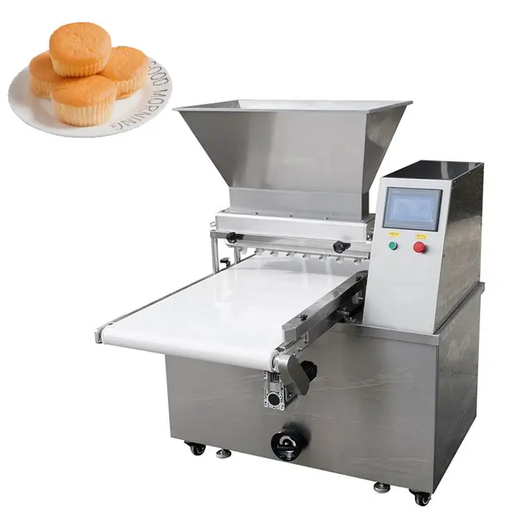 Máquina para hacer pasteles y tazas de marcas, máquina para hacer pasteles, Rollo suizo, línea de producción en Stock