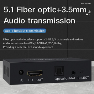 2.0 <strong>hdmi</strong> Switch 2input 1output 4K 60Hz Automatic Switching Audio Separation <strong>Output</strong> 2x1 Switch