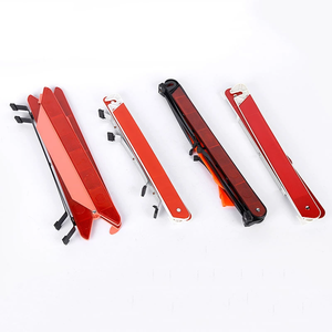 Emniyet üçgen uyarı kiti katlanabilir acil üçgen reflektör işareti araba yol kenarında acil kiti ile yansıtıcı üçgen reflektör - Product Image 6