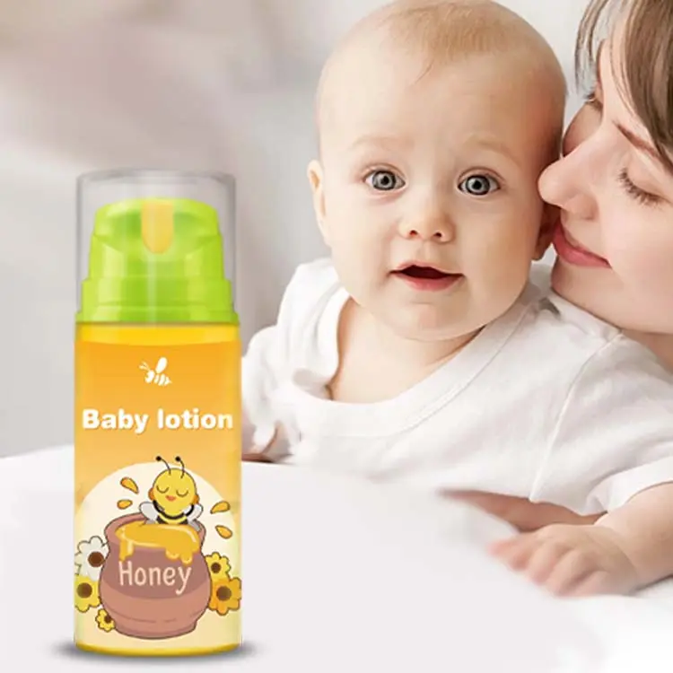 Lotion pour bébé de marque privée Lotion hydratante quotidienne hypoallergénique à la vitamine C pour bébé