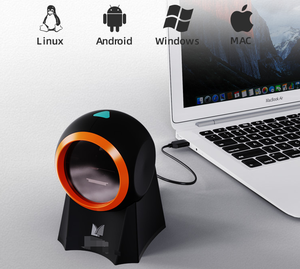 Desktop-Scannen Selbstinduktions-2D-Qr-Code-Scanner 1D-Codeleser Barcode-Scanner Zum Verkauf
