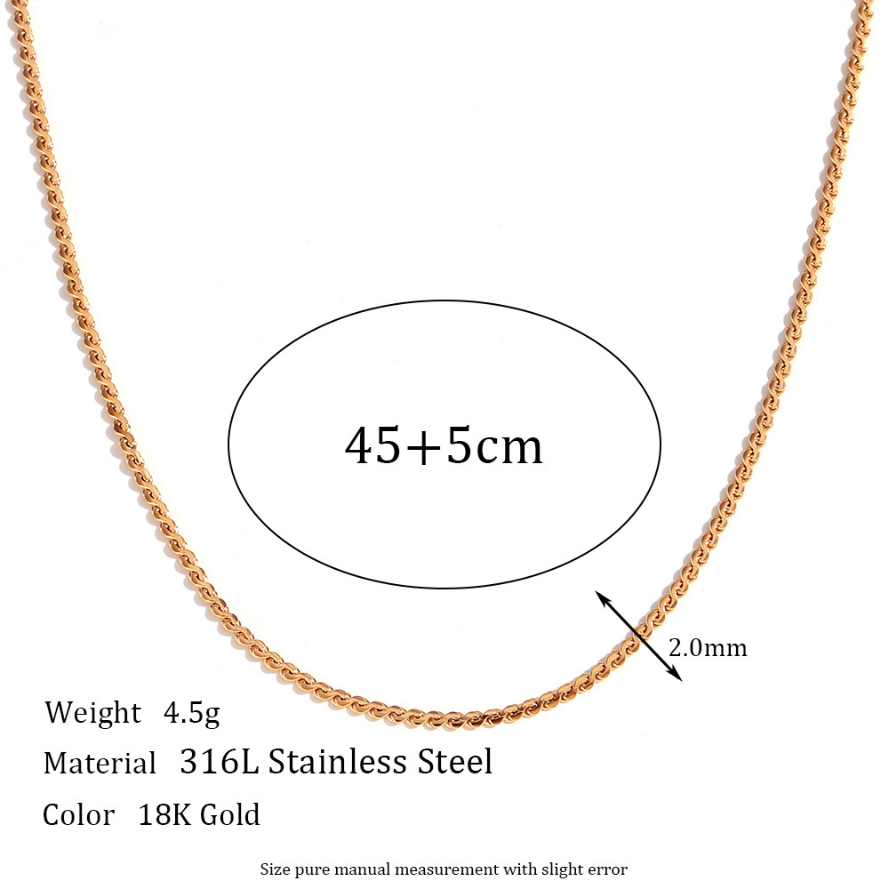 Oro (collana 45 + 5cm)