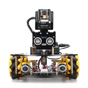 ESP32 CAM WiFi Smart Robot Car Starter Kit de Programación de Coche Aprendizaje Educativo TT Motor Mecanum Rueda Chasis Kit Ultraso - Product Image 1