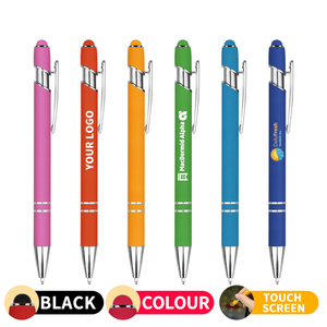 ปากกาลูกลื่นโลหะสั่งทำพิเศษสุดหรู ปากกาโลหะขนาด 1.0 มม. ขายดี ปากกาอเนกประสงค์ 2-in-1 ปากกาสัมผัสหน้าจอ ปากกาของขวัญสำหรับโรงแรม - Product Image 3