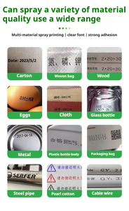 25.4mm TIJ Smart Portable Printer Handheld Inkjet Printer for Barcode Marking QR Code <strong>Images</strong> and Date Printing