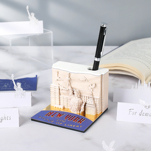 Drop Shipping High Quality <strong>Custom</strong> the Statue of Liberty <strong>Design</strong> Memo Pads Stationery Sketchbook <strong>Notepad</strong> for School Supplies - Product Image 5