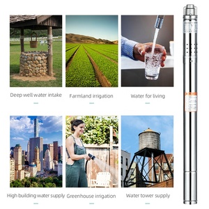 Moonpump סיני <span class=keywords><strong>1Hp</strong></span> קידוח עיפרון צוללת בורג משאבת מטר ראש 220V 50Hz עבור עמוק גם משאבות