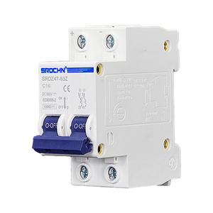 2P 500V handle <strong>circuit</strong> <strong>breaker</strong> Rated Voltage 16A Rated Current Miniature <strong>Circuit</strong> <strong>Breaker</strong> - Product Image 1