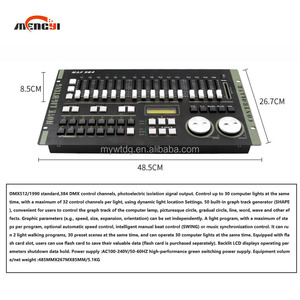 Controlador de luz Dj de 32 canales 384 Consola Controlador DMX512 - Product Image 2