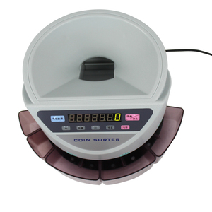 准确计数便携式欧元硬币分选机和计数器欧元/美元与硬币管 - Product Image 5