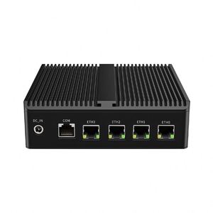 N100 BarebonOEM ODM Business 4*2.5GB LAN RS232 4G 5G Falles ITX endüstriyel iş için X86 LinuxUbuntu Mini yönlendirici PC - Product Image 4