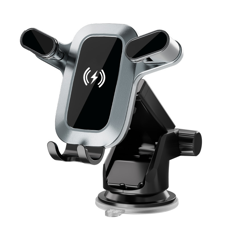 Silver - suction cup style