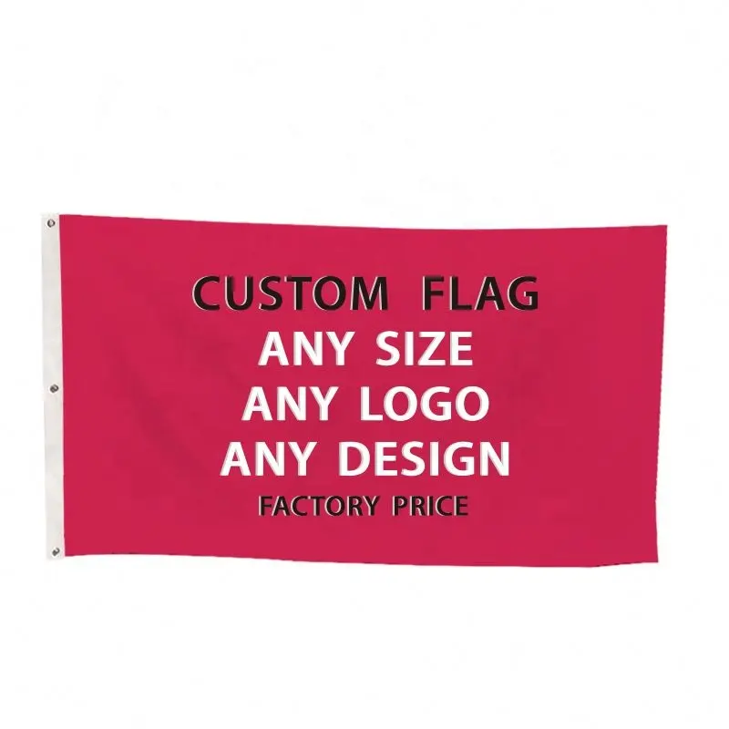 Bandeira de poliéster popular 90x150 cores lindas bandeira com logotipo personalizado bandeiras com logotipo personalizado