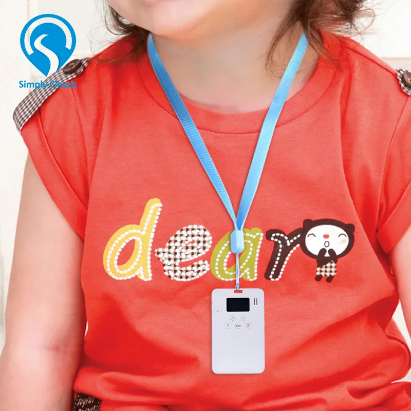Wholesale Ready To Ship DD02 Multifunctional Children Students Smart ID Card GPS Tracker With SOS Button