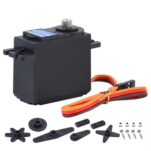 JX PDI-5509MG 9 кг высокоточный металлический редуктор Стандартный цифровой сервопривод для Радиоуправляемый автомобиль самолет робот рука 180 Угол сервопривода - Product Image 1