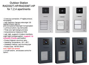 7 Inch Wired Wifi 3 Apartment/Family Video Door Phone <strong>Intercom</strong> <strong>System</strong> 1000TVL <strong>Camera</strong> Doorbell <strong>Camera</strong> with 12 Button 10 <strong>Monitors</strong> - Product Image 3