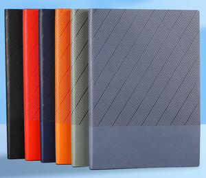 ชุดของขวัญสมุดโน๊ตหนัง PU แบบแข็งพิมพ์ลายแบบ A5 <span class=keywords><strong>2025</strong></span>สมุดโน้ตสไตล์ปากกาเย็บร้อยไดอารี่สำหรับโรงเรียน - Product Image 2