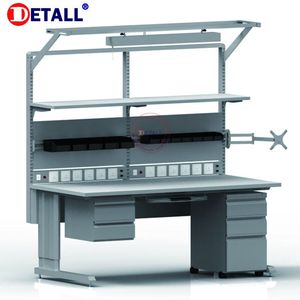 Großhandel Stand Up höhen verstellbare Computer arbeitsplatz ESD mobile Reparatur Arbeitstisch - Product Image 5