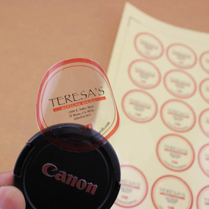 In Logo Tạo Ra Miếng Dán Màu Sắc Đẹp Dễ Thương Đề Can Cho Giáng Sinh, Gói Cuộn Giấy In Logo Nhãn Dán - Product Image 4