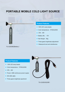 用于内窥镜的高级便携式10瓦USB迷你内窥镜LED光源 - Product Image 4