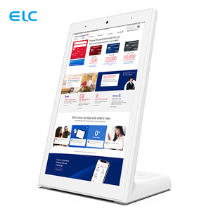 Màn Hình Cảm Ứng Chân Dung Hình Chữ L Máy Đánh Giá Phản Hồi Của Khách Hàng Máy Ảnh POE RJ45 NFC Máy Tính Bảng Android Để Bàn Cho Ngân Hàng Khách Sạn Nhà Hàng - Product Image 3